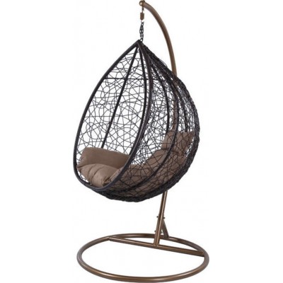 Κούνια Φωλιά με Βάση Nest/10 Rattan Καφέ Μ102xΠ102xΥ200cm