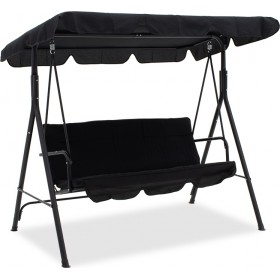 Κούνια Μαύρη Μ172xΠ107xΥ153cm