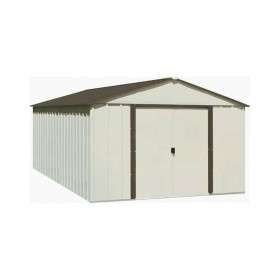 Μεταλλική Γαλβανιζέ Αποθήκη Κήπου Highpoint Coffee με Διπλή Πόρτα Μ3.13xΠ3.7xΥ2.06m