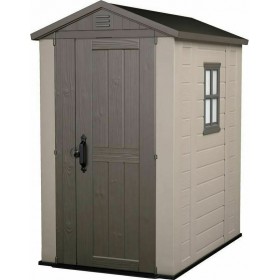 Πλαστική Αποθήκη Κήπου Factor με Μονή Πόρτα &amp Αεραγωγό Μ1.29xΠ1.89xΥ2.17m