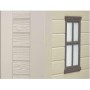 Πλαστική Αποθήκη Κήπου Factor Καφέ / Taupe Grey με Διπλή Πόρτα &amp Αεραγωγό Μ2.56xΠ2.55xΥ2.43m