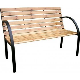 Παγκάκι Εξωτερικού Χώρου Ξύλινο 122x60x80cm Παγκάκι Εξωτερικού Χώρου Ξύλινο 122x60x80cm