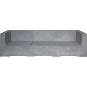 Concrete Τριθέσιος Καναπές Εξωτερικού Χώρου 235x81x65cm Concrete Τριθέσιος Καναπές Εξωτερικού Χώρου 235x81x65cm