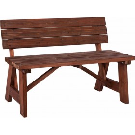 Παγκάκι Εξωτερικού Χώρου Ξύλινο 118x56x79cm Παγκάκι Εξωτερικού Χώρου Ξύλινο 118x56x79cm
