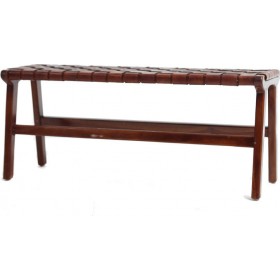 Kamal Παγκάκι Εξωτερικού Χώρου Ξύλινο 100x35x43cm Kamal Παγκάκι Εξωτερικού Χώρου Ξύλινο 100x35x43cm