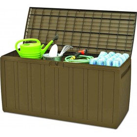Bormann Μπαούλο Αποθήκευσης Εξωτερικού Χώρου BPC5000 Πλαστικό Καφέ Μ117xΠ57xΥ45εκ.
