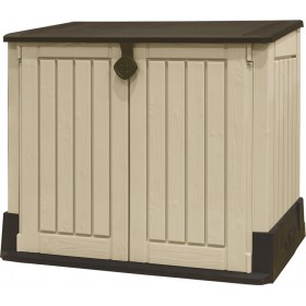 Keter Μπαούλο Αποθήκευσης Εξωτερικού Χώρου Store-it Out Midi από Πολυπροπυλένιο 1200lt Brown / Espresso Μ130xΠ74xΥ110εκ.