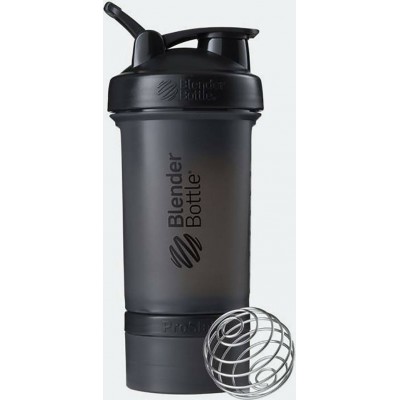 Blender Bottle Prostak Shaker Πρωτεΐνης 650ml Πλαστικό ΜαύροΚωδικός: 600232 