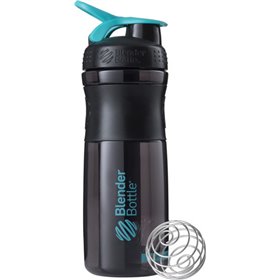 Blender Bottle Sportmixer Shaker Πρωτεΐνης 820ml Πλαστικό ΜαύροΚωδικός: 500111 