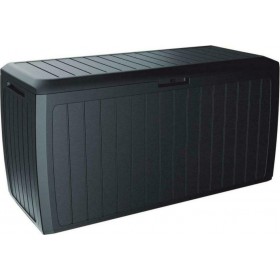 Prosperplast Μπαούλο Αποθήκευσης Εξωτερικού Χώρου Πλαστικό 290lt Anthracite Μ116xΠ47xΥ59.5εκ.