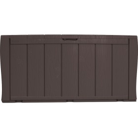 Keter Μπαούλο Αποθήκευσης Εξωτερικού Χώρου Sherwood Πλαστικό 270lt Καφέ Μ117xΠ45xΥ58εκ.