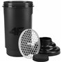 4F Shaker Πρωτεΐνης 600ml Πλαστικό ΜαύροΚωδικός: H4L22-BIN001-20S 