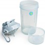 SmartShake Original2Go Shaker Πρωτεΐνης 800ml Πλαστικό Γκρι