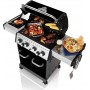 Broil King Ψησταριά Υγραερίου Μαντεμένια Σχάρα με 4 Εστίες και Πλαϊνό Μάτι Baron 490