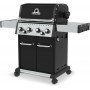 Broil King Ψησταριά Υγραερίου Μαντεμένια Σχάρα με 4 Εστίες και Πλαϊνό Μάτι Baron 490