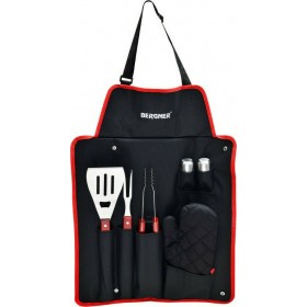 Bergner S5001472 Σετ Εργαλείων για Barbeque 7τμχ Bergner S5001472 Σετ Εργαλείων για Barbeque 7τμχ