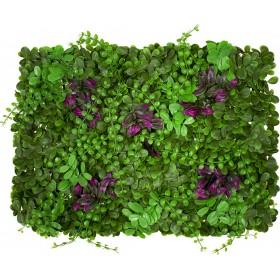 GloboStar Συνθετικό Πάνελ Φυλλωσιάς Ζεβρίνα 60x40cmΚωδικός: 78423  GloboStar Συνθετικό Πάνελ Φυλλωσιάς Ζεβρίνα 60x40cmΚωδικός: 78423