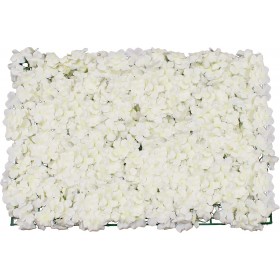 GloboStar Συνθετικό Πάνελ Φυλλωσιάς Ορτανσία Λευκή 60x40cmΚωδικός: 78319  GloboStar Συνθετικό Πάνελ Φυλλωσιάς Ορτανσία Λευκή 60x40cmΚωδικός: 78319