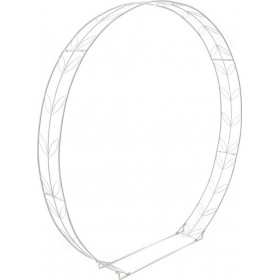 Αψίδα Κήπου από Μέταλλο σε Λευκό Χρώμα 256x246cm
