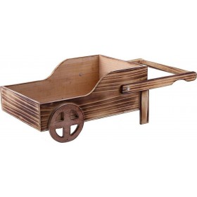 Espiel HOM2347 Καρότσι Ξύλινο Φυσικό Ξύλο 46x22x16cm