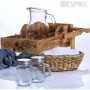 Espiel HOM2347 Καρότσι Ξύλινο Φυσικό Ξύλο 46x22x16cm