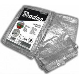 Bradas PL1202/3 Αδιάβροχος Μουσαμάς 120gr/m² 2x3m με Κρίκους