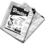 Bradas PL12010/12 Αδιάβροχος Μουσαμάς 120gr/m² 10x12m με Κρίκους