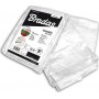 Bradas PLW902/3 Αδιάβροχος Μουσαμάς 90gr/m² 2x3m Λευκός με Κρίκους