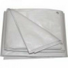 3x5m ΛΕΥΚΟΣ ΜΟΥΣΑΜΑΣ ΑΔΙΑΒΡΟΧΟΣ ΜΕ ΚΡΙΚΟΥΣ 190gr/τμ.(3x5190Λ)