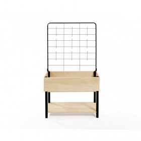 Jardikt Ζαρντινιέρα με Καφασωτό σε χρώμα Μπεζ 80x140cm