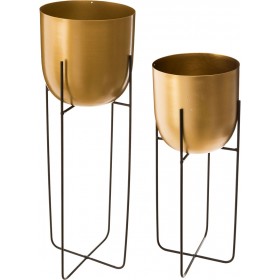 Κασπώ Σετ 2τμχ Χρυσό