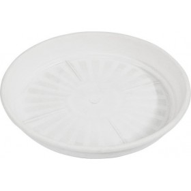 Marhome Πιάτο Γλάστρας Podstawki Terakota 09-00-301 White