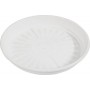 Marhome Πιάτο Γλάστρας Podstawki Terakota 09-00-301 White