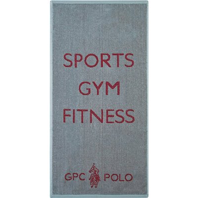 Greenwich Polo Club Essential Πετσέτα Γυμναστηρίου Βαμβακερή Γκρι 90x45cmΚωδικός: 2593 