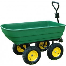 Ρυμουλκούμενο Καρότσι Κήπου με Ανατροπή 125 Lt 5662-0362