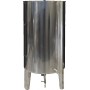 Bougas Δοχείο Inox Ανοικτού Τύπου Κωνικό 500lt