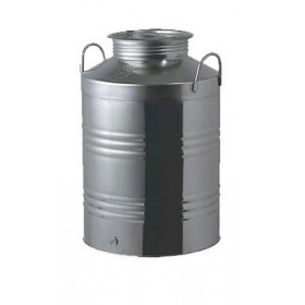 Quattro Effe Δοχείο Inox με Βιδωτό Καπάκι 100lt