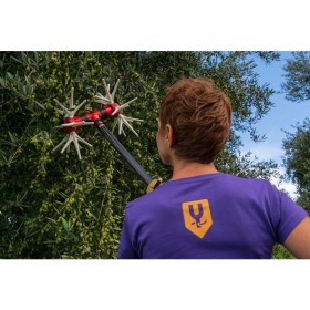 Yamastik Νιφάδα X14 Ελαιοραβδιστικό Μπαταρίας Αχινός 400W με Σταθερό Κοντάρι 2.5m και Βάρος 3.2kg