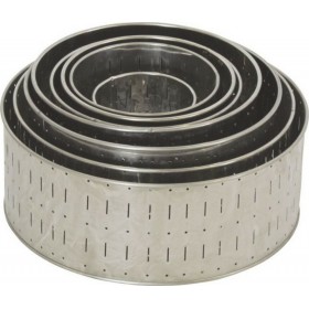 Biofan 14058 Καλούπι Τυριού Στρογγυλό Inox Φ16xΥ11cm