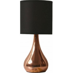 Aca Πορτατίφ με Μαύρο Καπέλο και Χάλκινη ΒάσηΚωδικός: KS1178T1CP 