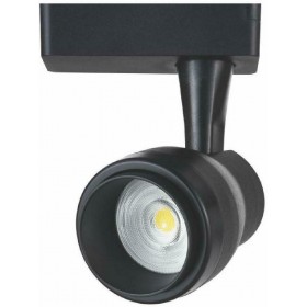 Liper Μονό Σποτ με Ενσωματωμένο LED και Φυσικό Φως σε Μαύρο Χρώμα 15W 4000K ΜεταλλικόΚωδικός: LPTRL-15E01 