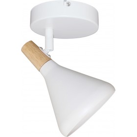 Aca Μονό Σποτ με Ντουί E14 σε Λευκό ΧρώμαΚωδικός: GN281CWH 