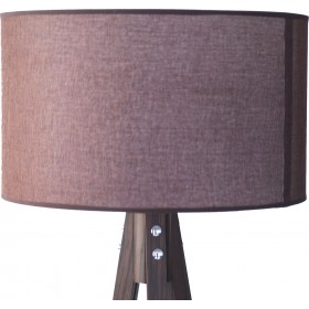 Alphab2b Κλασικό Φωτιστικό Δαπέδου Υ150xΜ40εκ. με Ντουί για Λαμπτήρα E27 σε Καφέ ΧρώμαΚωδικός: MEC-2711-1BROWN 