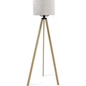 Pakoworld PWL-0001 Μοντέρνο Φωτιστικό Δαπέδου Υ140xΜ38εκ. με Ντουί για Λαμπτήρα E27 σε Λευκό ΧρώμαΚωδικός: 071-000016 