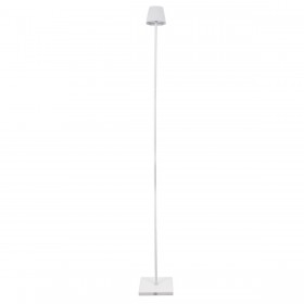 GloboStar Fidel Μοντέρνο LED Φωτιστικό Δαπέδου Υ160xΜ12εκ. με Θερμό Λευκό Φως σε Λευκό ΧρώμαΚωδικός: 76499 