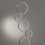 Trio Lighting Rondo Μοντέρνο LED Φωτιστικό Δαπέδου Υ115xΜ47εκ. με Θερμό Λευκό Φως σε Μαύρο ΧρώμαΚωδικός: 422610532 