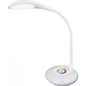 Esperanza Altair Φωτιστικό Γραφείου LED με Εύκαμπτο Βραχίονα 3W RGB σε Λευκό ΧρώμαΚωδικός: ELD102 