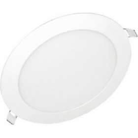 Aca Στρογγυλό Χωνευτό LED Panel Ισχύος 18W με Φυσικό Λευκό Φως 22.5x22.5εκ. PLATO1840RW Aca Στρογγυλό Χωνευτό LED Panel Ισχύος 18W με Φυσικό Λευκό Φως 22.5x22.5εκ. PLATO1840RW