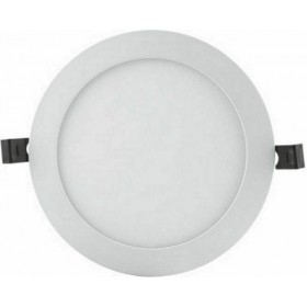 Osram Στρογγυλό Χωνευτό LED Panel Ισχύος 22W με Φυσικό Λευκό Φως 22.5x22.5εκ. 064027 Osram Στρογγυλό Χωνευτό LED Panel Ισχύος 22W με Φυσικό Λευκό Φως 22.5x22.5εκ. 064027