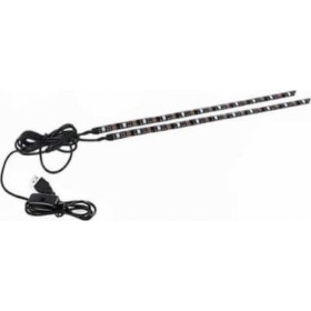 Cubalux Ταινία LED Τροφοδοσίας USB (5V) με Θερμό Λευκό Φως Μήκους 1m και 30 LED ανά Μέτρο με Τροφοδοτικό Τύπου SMD2835Κωδικός: 1